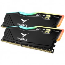 Team T-Force Delta RGB Black 32GB 2x16GB 3200MHz CL16 DDR4 Gaming Ram (TF3D432G3200HC16FDC01)