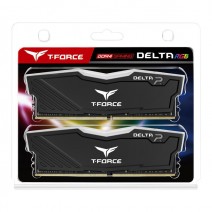 Team T-Force Delta RGB Black 32GB 2x16GB 3200MHz CL16 DDR4 Gaming Ram (TF3D432G3200HC16FDC01)