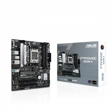 ASUS PRIME B650M-A II-CSM DDR5 5600(OC)MHz M.2 HDMI VGA mATX AMD AM5