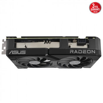 Asus DUAL-RX7600XT-O16G 16GB 128BT GAMING EKRAN KARTI