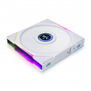 Lian Li UNI FAN TL LCD 1x140mm Beyaz Kasa Fanı (G99.14TLLCD1W.00)