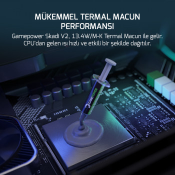 GAMEPOWER SKADI V2 240 AIO ARGB LIQUID COOLING