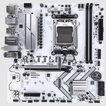 COLORFUL BATTLE-AX A620M-GHA WHITE WIFI V14 DDR5 7600Mhz