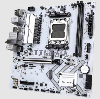 COLORFUL BATTLE-AX A620M-GHA WHITE WIFI V14 DDR5 7600Mhz