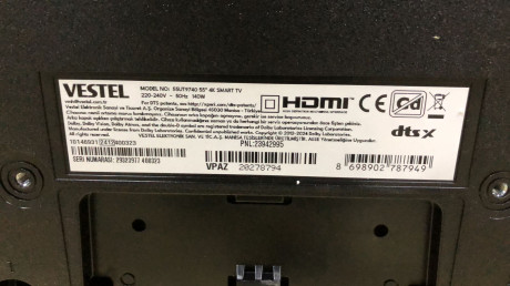 VESTEL 55UT9740 4K ULTRA HD 55