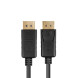 UNITEK DISPLAY PORT 1.2 KABLO 1.5MT 4K (Y-C607BK)
