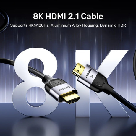 UNITEK HDMI2.1 KABLO 3MT 8K&60Hz (C11086GY-3M)