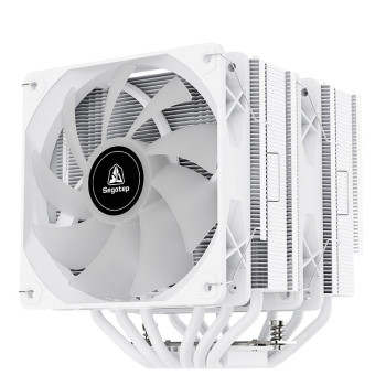 SEGOTEP FZ6 Pro Beyaz 2x120mm ARGB Hava Soğutucu