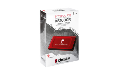 2TB KINGSTON USB3.2 GEN2 SXS1000R/2000GA BOC 1050/1000MB/s KIRMIZI