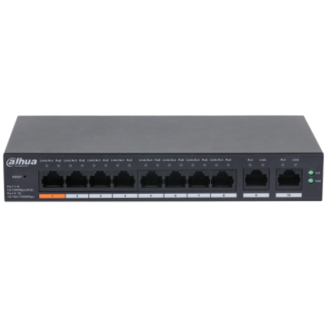 DAHUA CS4010-8ET-60 8XFE- 2XGE YÖNETİLEBİLİR POE SWITCH