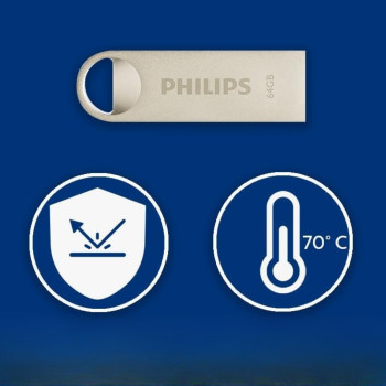 PHILIPS 64GB USB 2.0 25/10MB/S FM64FD160B/00